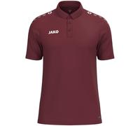 JAKO Sport-Polo One (Polyester-Mini-Piquet) bordeauxrot Herren, Größe 4XL