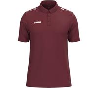 JAKO Sport-Polo One (Polyester-Mini-Piquet) bordeauxrot Herren, Größe S