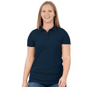 JAKO Sport-Polo Organic Stretch (Bio-Baumwolle) marineblau Damen, Größe 38
