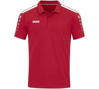 JAKO Sport-Polo Power (Mischgewebe, strapazierfähig) rot Herren, Größe L