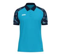 JAKO Sport-Polo Sonic (leicht, atmungsaktiv) aquablau/marineblau Jungen, Größe 140