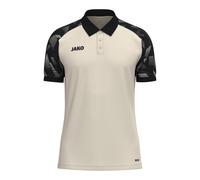 JAKO Sport-Polo Sonic (leicht, atmungsaktiv) beige/schwarz Herren, Größe M