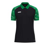 JAKO Sport-Polo Sonic (leicht, atmungsaktiv) schwarz/grün Herren, Größe 4XL
