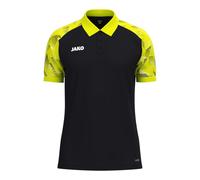 JAKO Sport-Polo Sonic (leicht, atmungsaktiv) schwarz/neongelb Jungen, Größe 152