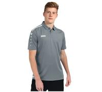 JAKO Sport-Polo Striker 2.0 grau/weiss Herren, Größe S