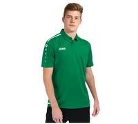 JAKO Herren Polo Striker 2.0, sportgrün/weiß, S, 6319