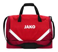JAKO Iconic Sporttasche mit Bodenfach 103 - rot/weinrot S (30 Liter)
