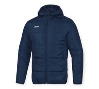 JAKO Steppjacke Basic (wattiert mit Kapuze) dunkelblau Herren, Größe M