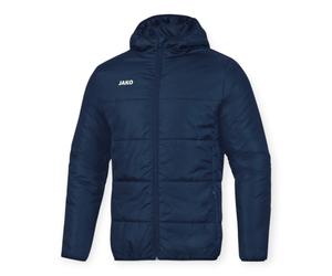 JAKO Steppjacke Basic (wattiert mit Kapuze) dunkelblau Herren, Größe S