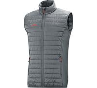 JAKO Premium Steppweste steingrau M