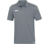 Jako Polo Striker 2.0 Poloshirt Herren, grau, XXL grau/ weiß