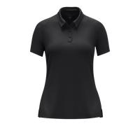 JAKO Damen Poloshirt Uni, schwarz, S