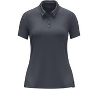JAKO Damen Poloshirt Uni, anthrazit, M