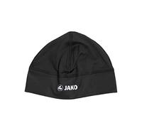 JAKO Unisex Funktionsmütze Run, Schwarz, L-XL (Packung mit 2)