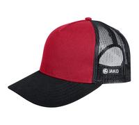 Jako Cap Club chili rot/schwarz Senior