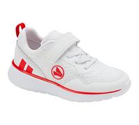 JAKO Unisex Kinder Sneaker Performance Junior, weiß/rot, 33