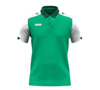 JAKO Poloshirt Dynamic Grün/Weiß/Dunkelgrün Größe 3XL