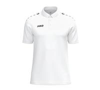 JAKO Unisex Poloshirt One Cotton, weiß, 3XL