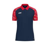 Jako Polo Sonic marine/rot 4XL