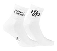 JAKO Unisex Ruhrindustries Sportsocken kurz 2er Pack 3 (35-38) Weiß