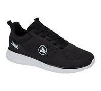 JAKO Unisex Sneaker Team Mesh, Jet Black, 37