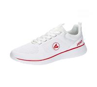 JAKO Unisex Sneaker Team Mesh, weiß/rot, 44