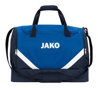 JAKO Sporttasche Iconic mit Bodenfach (Größe L - 85 Liter) royalblau/marineblau - 65x30x44cm