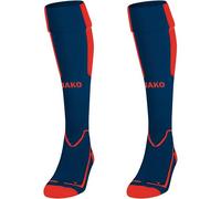 JAKO Unisex Stutzenstrumpf Lazio (3866K) 35-38 navy/flame