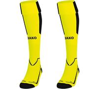 JAKO Unisex Stutzenstrumpf Lazio (3866K) 39-42 neongelb/schwarz