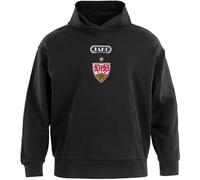 JAKO Unisex VfB Hooded Sweat Freizeit 5XL Schwarz