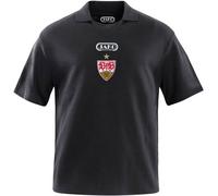 JAKO Unisex VfB Polo Freizeit XXL Schwarz