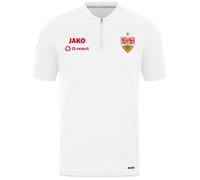 JAKO VfB Stuttgart Pro Casual Poloshirt 2024/25 Herren 000 - weiß S