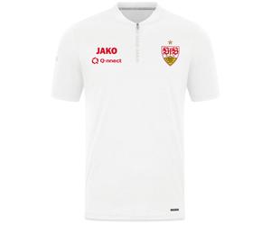 JAKO VfB Stuttgart Pro Casual Poloshirt 2024/25 Herren 000 - weiß S