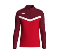 Jako Kinder Trainingstop Ziptop Iconic 8624-103 128 Rot/Weinrot