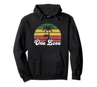Jamaica One Love Reggae Karibische Musik Rasta Rastafari Männer Pullover Hoodie