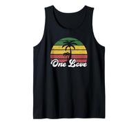 Jamaica One Love Reggae Karibische Musik Rasta Rastafari Männer Tank Top