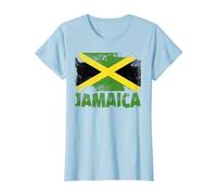 Jamaika-Flagge, Vintage, Used-Look, Jamaika, Grunge Travel T-Shirt