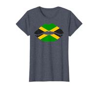 Jamaika Karibik Rasta - Urlaub Flagge Kuss Jamaica T-Shirt