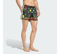 Jamaika x Bob Marley Originals Badeshorts, 12,7 cm Vivid Green / Black / White 2XL