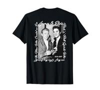 James Dean_Elvis Presley_Back Printed T-Shirt