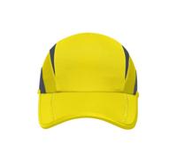 3 Panel Sports Cap "MB6580" - myrtle beach Lemon/Iron-Grey