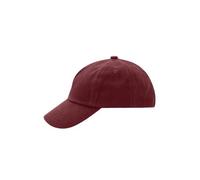Kinder 5 Panel Cap "MB7010" - myrtle beach Burgundy