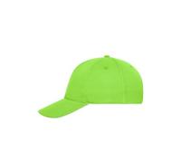 5 Panel Sandwich Cap Bio Cotton "MB6238" - myrtle beach Lime-Green/White
