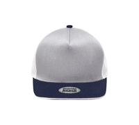 Pro Cap Mesh 5 Panel "MB6636" - myrtle beach Light-Grey/Navy