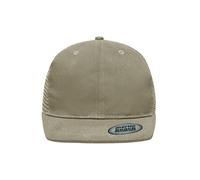 6 Panel Flat Peak Cap "MB6509" - myrtle beach Khaki