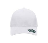 Myrtle Beach Unisex 6-Panel Elastic Fit Baseball Kappe Klassische Cap MB6206 white S/M