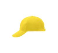 6 Panel Raver Cap Laminated "MB6128" - myrtle beach Sun-Yellow