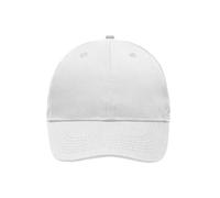 6 Panel Workwear Cap "MB6621" - myrtle beach White