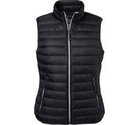 James & Nicholson Damen Daunen Bodywarmer JN1137 black/silver XXL