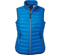 Ladies' Down Vest Leichte Daunenweste im klassischen Design blau/grau, Gr. XL